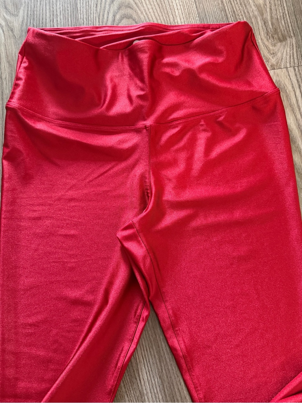 New without tag .Velocity Red women’s High-Waist Active Leggings